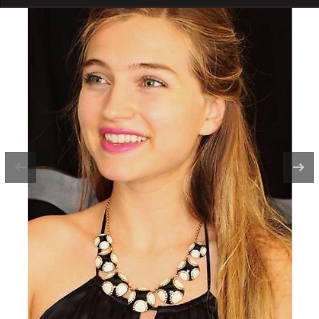 New Kate Spade Piata Park Crystal Dot Statement Necklace